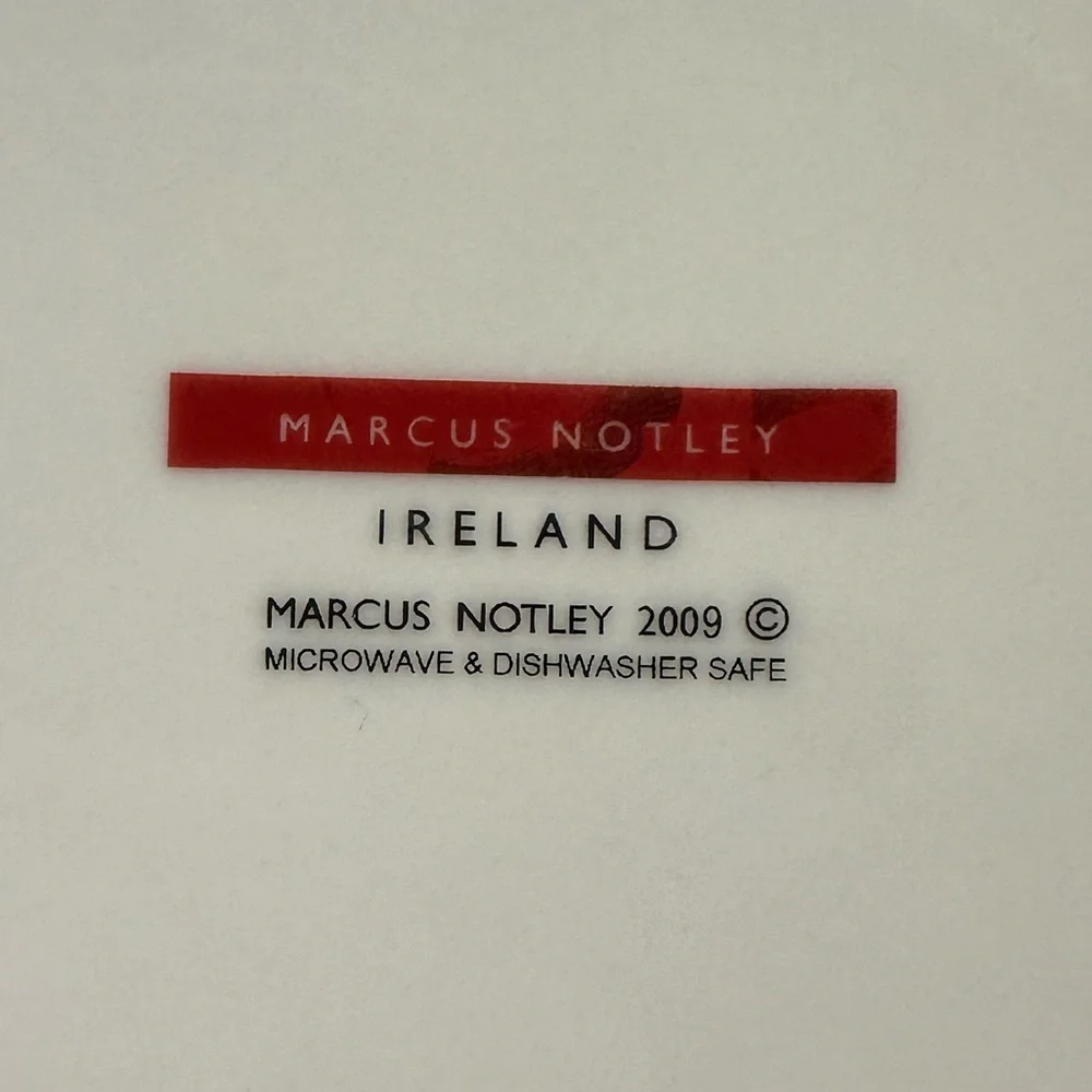 Marcus Notley - shamrock covered dog bowl